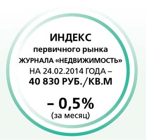 Индекс  первичного рынка  журнала &laquo;Недвижимость&raquo; 